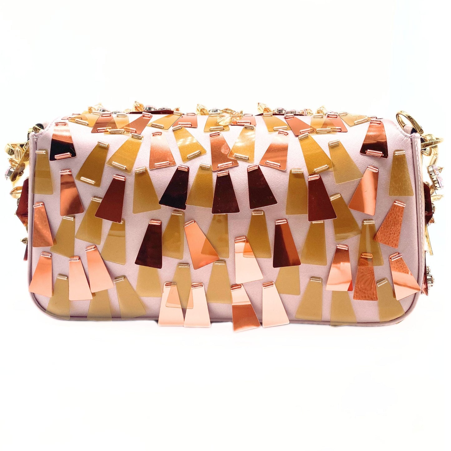 Fendi Baguette 3D Specchietti Satin