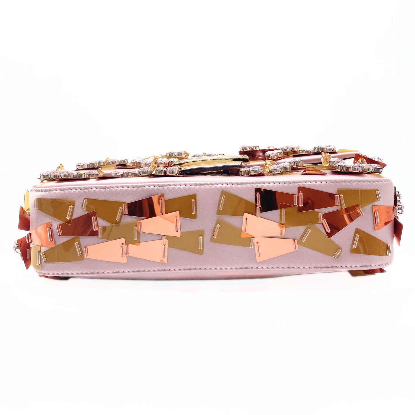 Fendi Baguette 3D Specchietti Satin