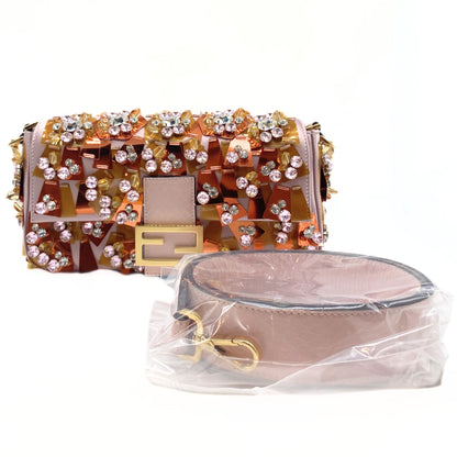 Fendi Baguette 3D Specchietti Satin