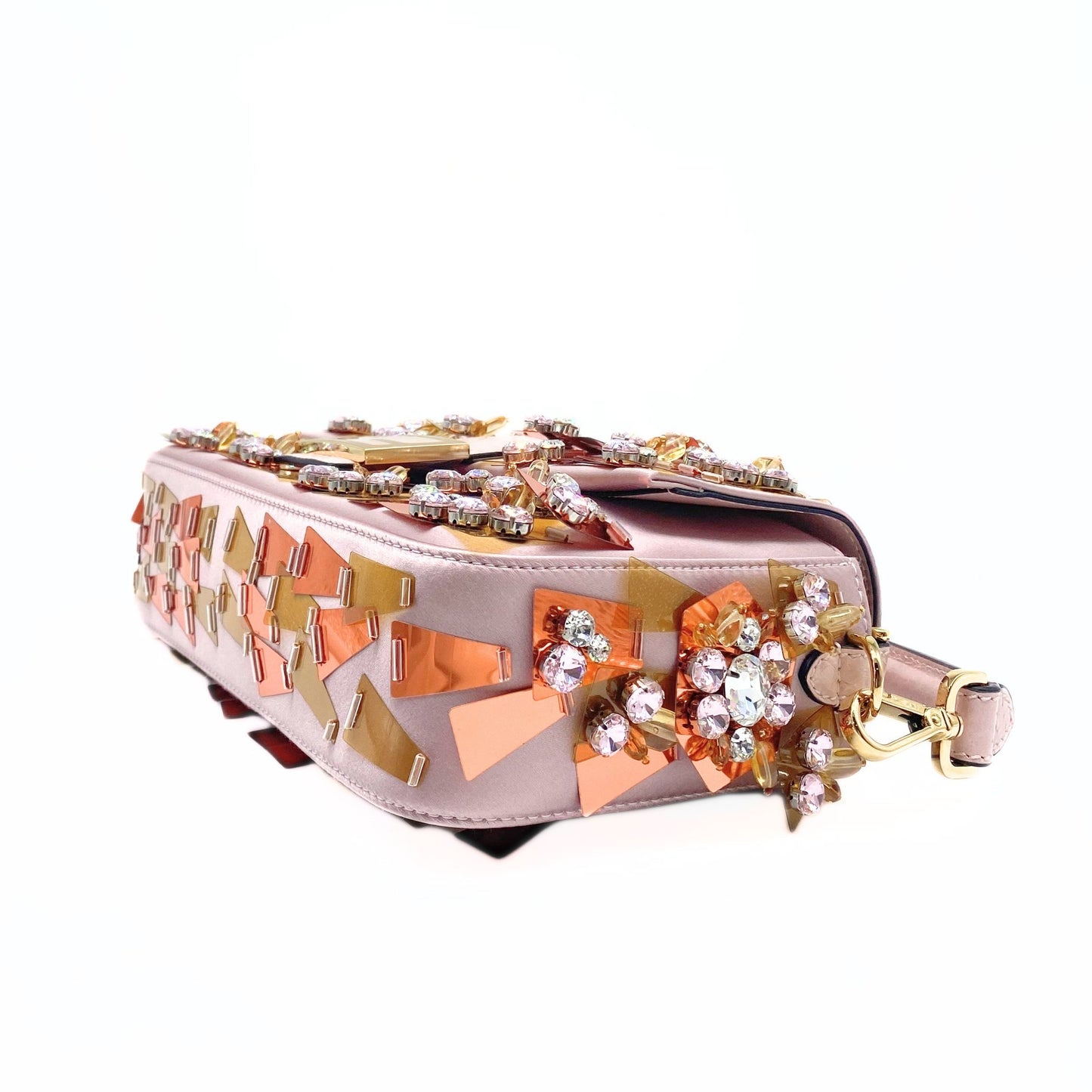 Fendi Baguette 3D Specchietti Satin