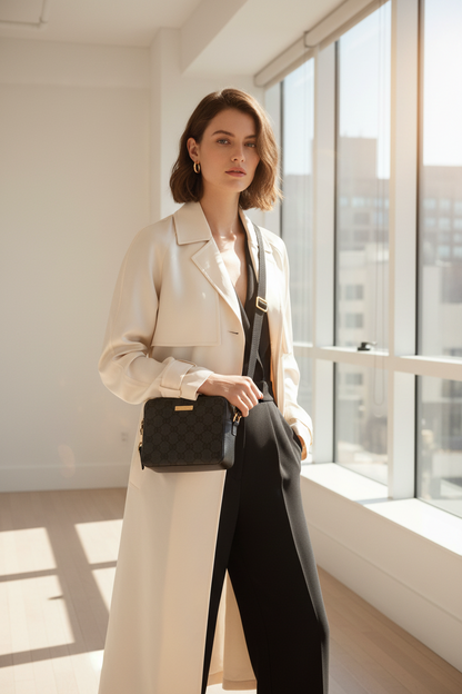 Gucci Black Canvas Small Crossbody