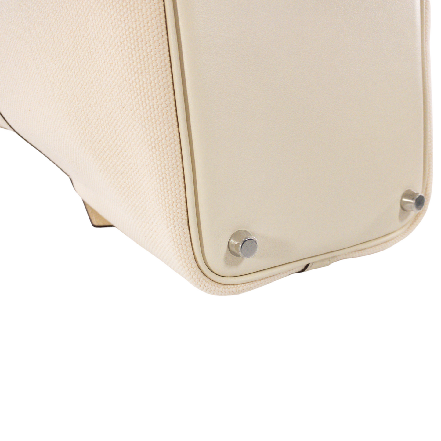 Hermes Cargo Picotin 18 Nata Toile PHW