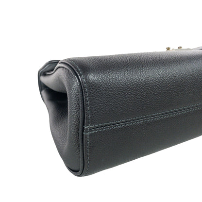 Louis Vuitton Graphite Metallic Saint Germain Studded Flap Bag