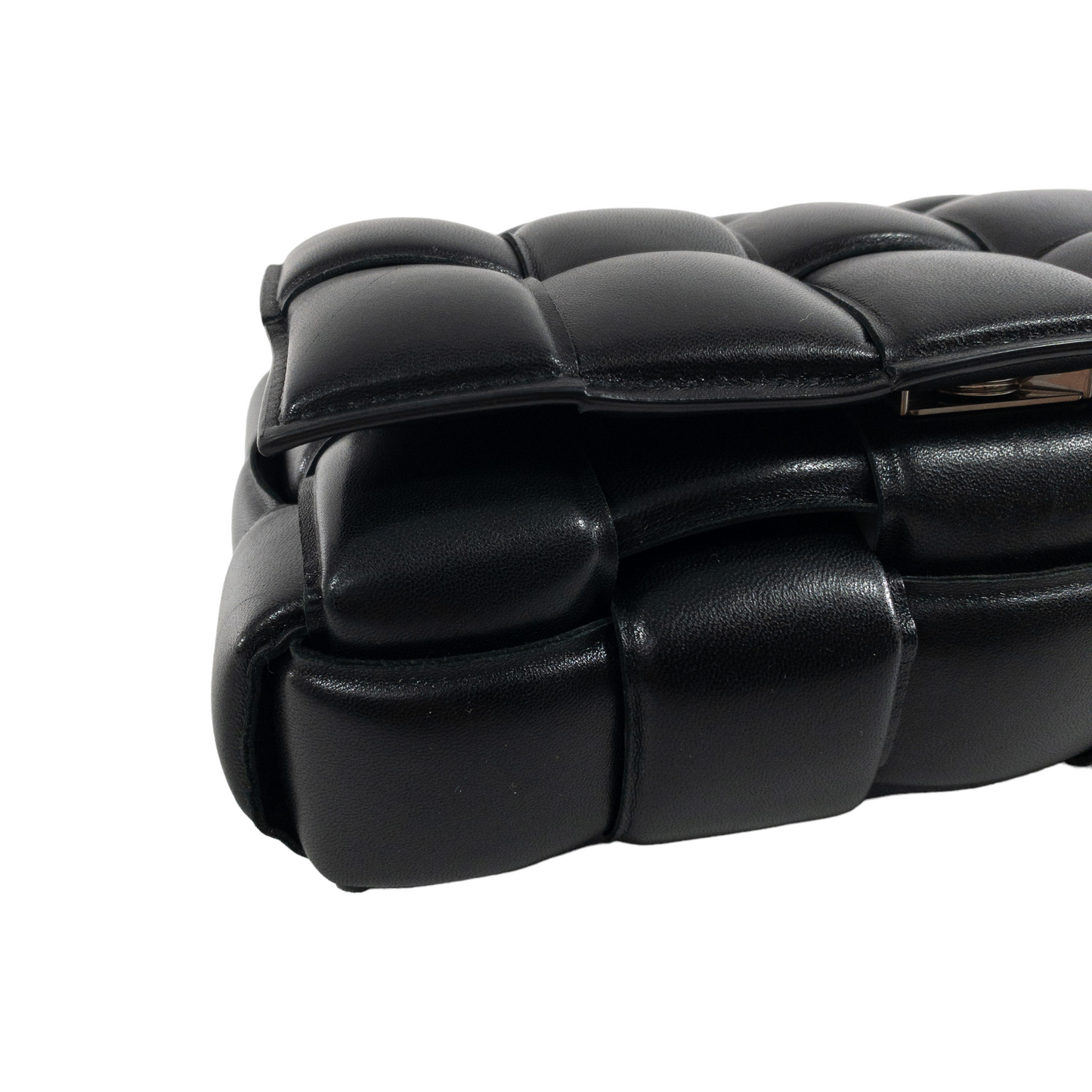 Bottega Veneta Black Padded Cassette Bag