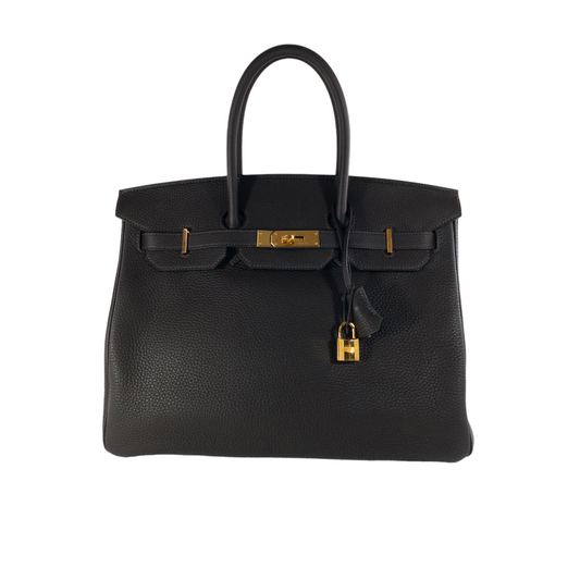 Hermes Chocolate Brown Birkin 35 GHW