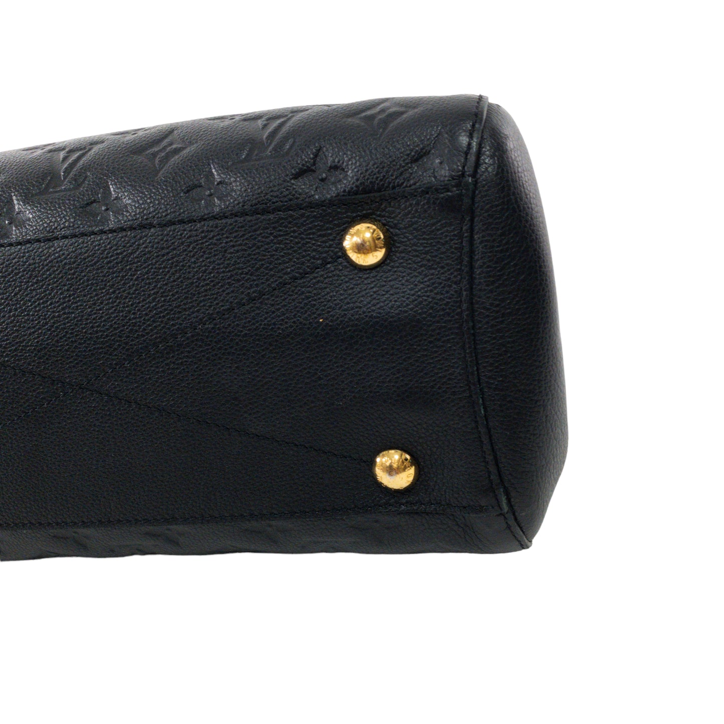 Louis Vuitton Black Empreinte Leather Montaigne