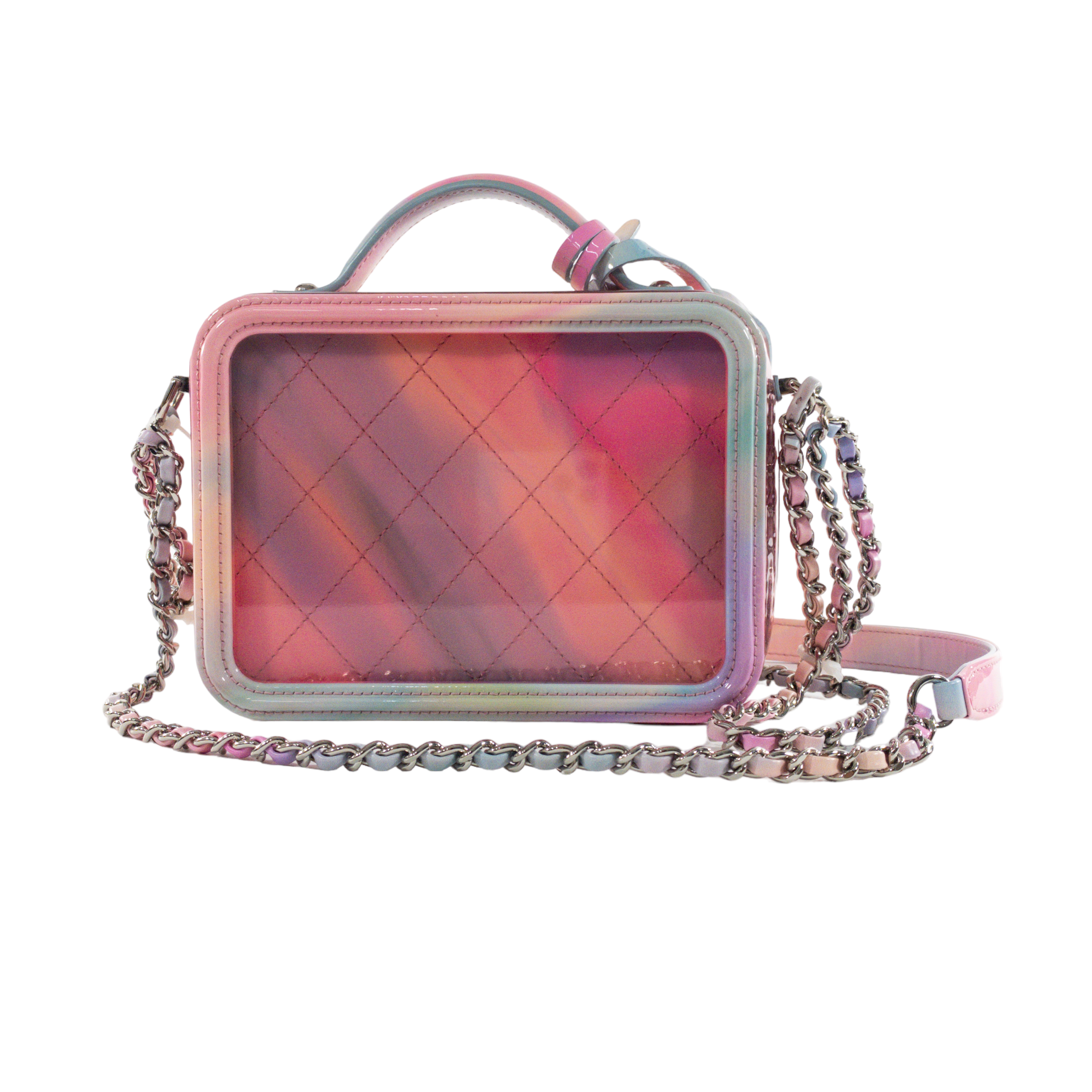 Chanel PVC Filagree Vanity Consign of the Times