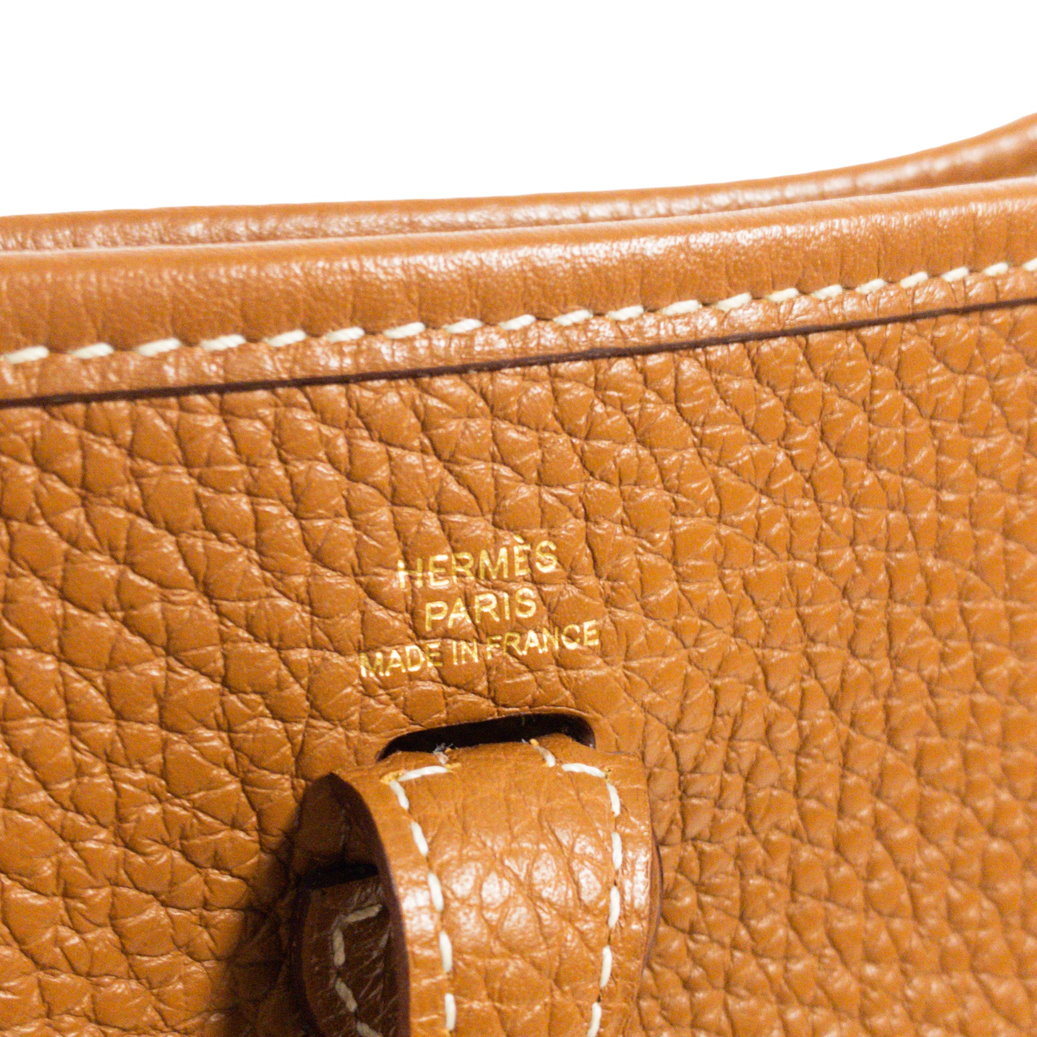 Hermes Gold Evelyne TPM GHW