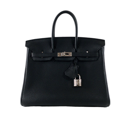 Hermes Birkin 25 Black Togo PHW