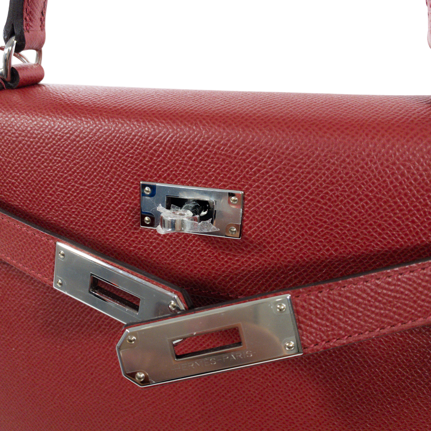 Hermes Rouge Venitienne Kelly 28 Sellier Epsom PHW
