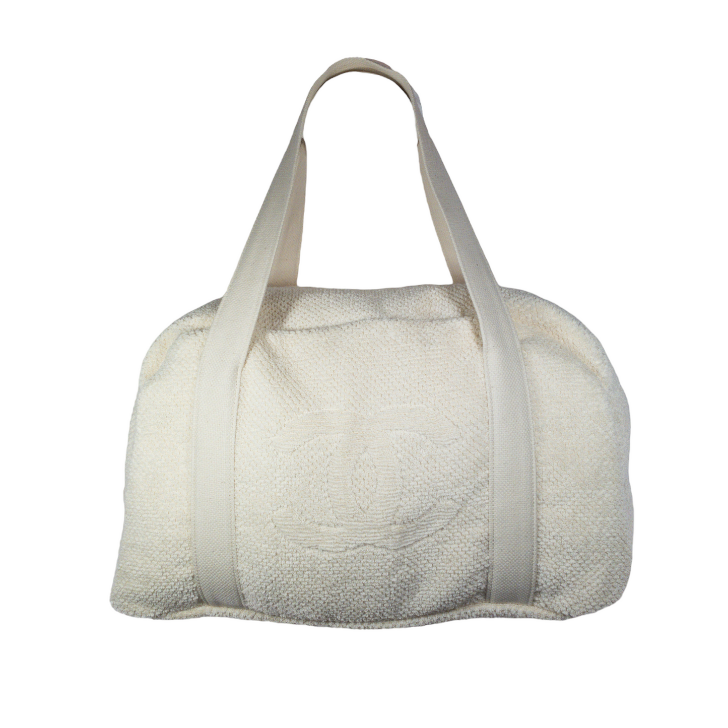 Chanel Cotton Terry Cloth  Beach Duffel w Towel