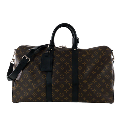 Louis Vuitton Monogram Macassar Keepall 45 Bandouliere