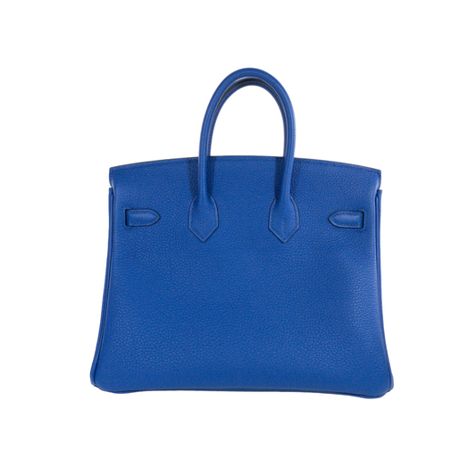 Hermes Birkin 25 Blue France GHW