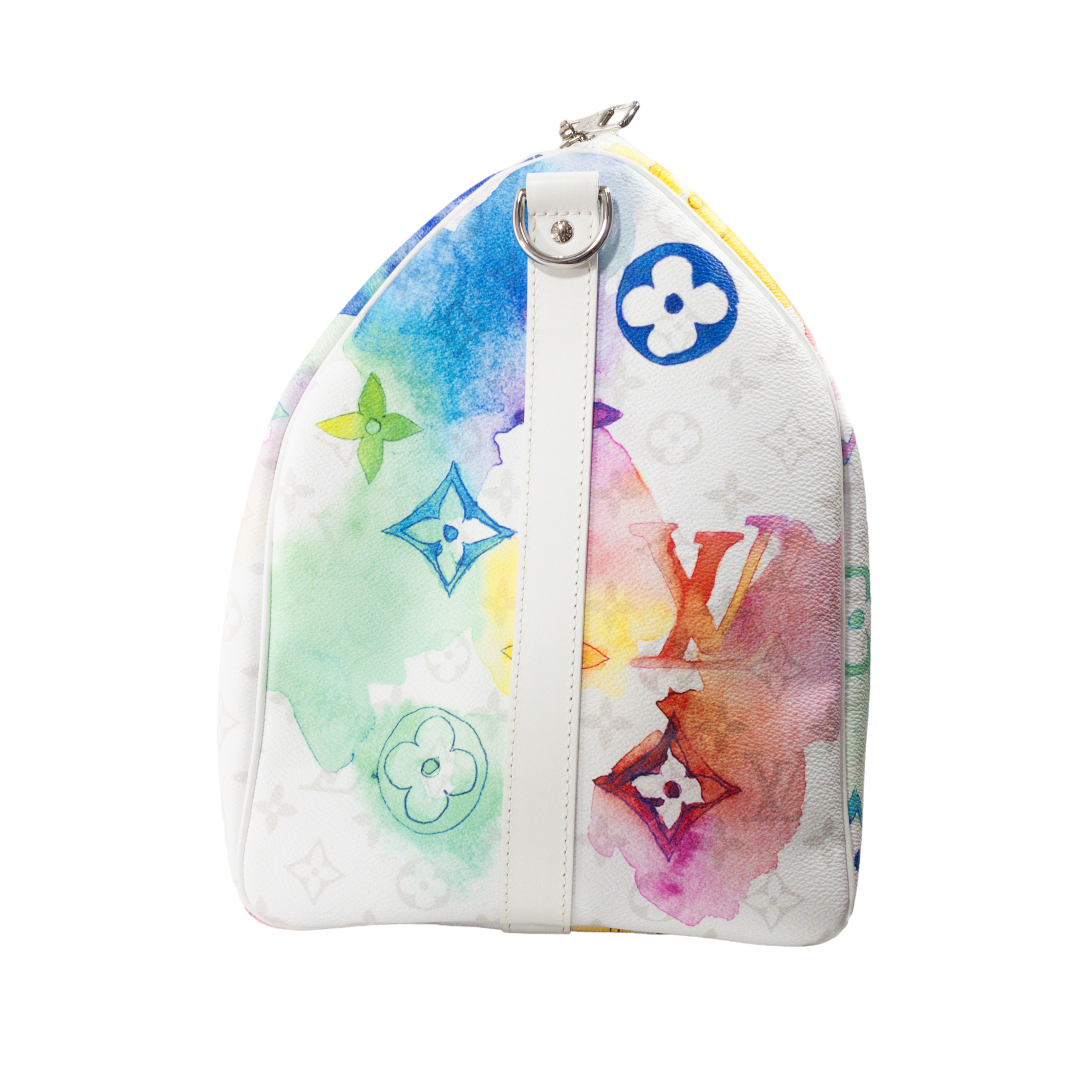 Louis Vuitton Watercolor Monogram Multicolor Keepall Bandouliere