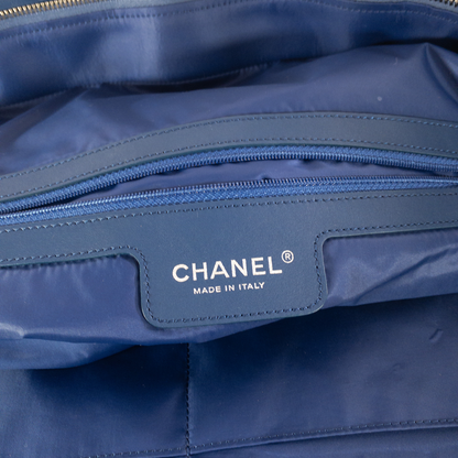 Chanel XL Tweed Deauville/Biarritz Tote