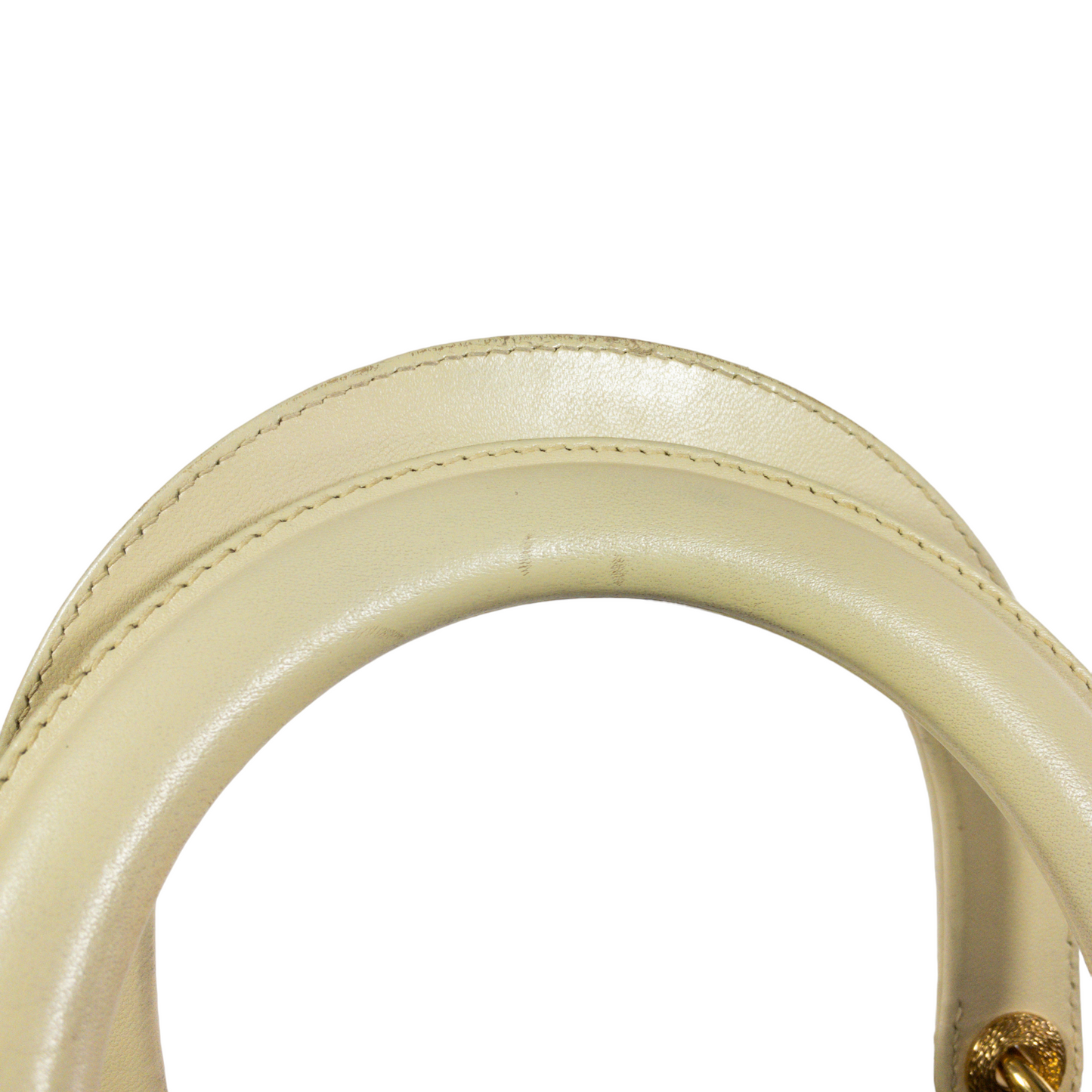 Dior Taupe Tweed Medium Lady Dior w Crystals