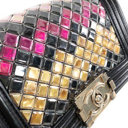 Chanel Small Beaded Sequin Boy Bag