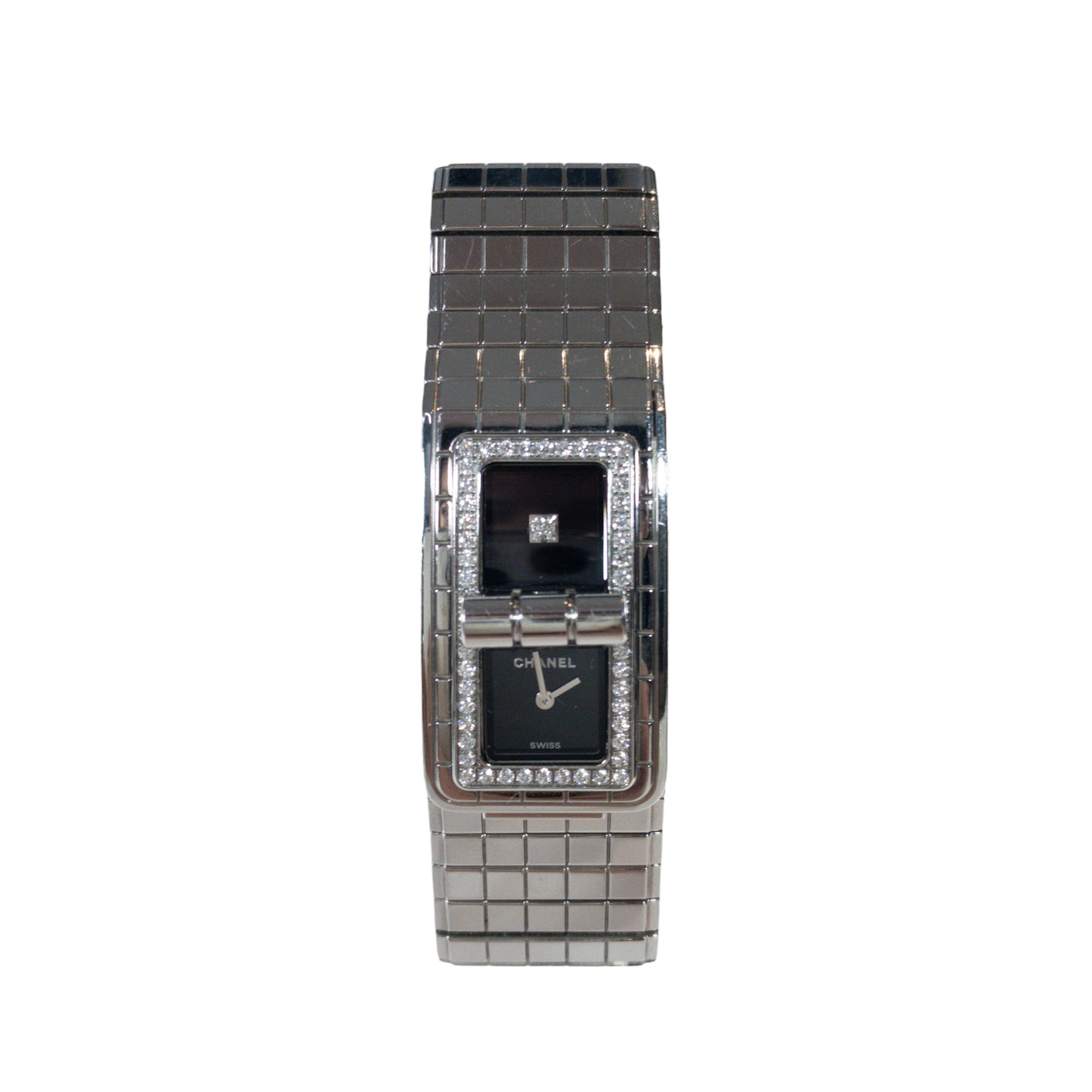 Chanel Code Coco Watch Steel with Diamonds