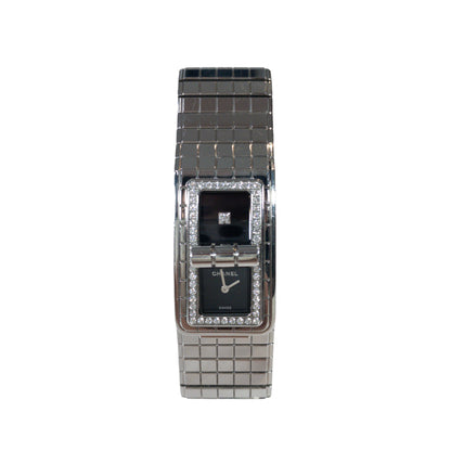 Chanel Code Coco Watch Steel with Diamonds