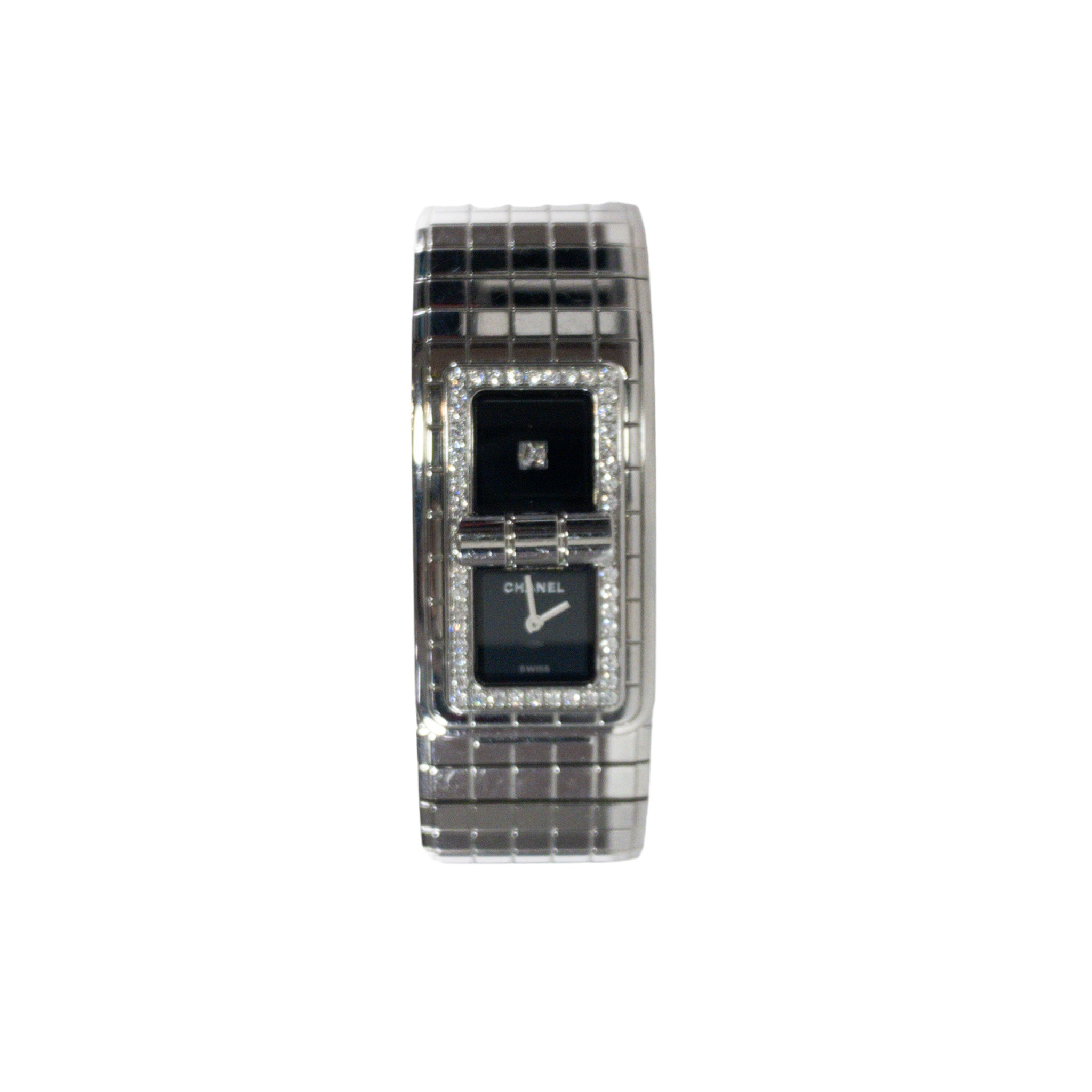 Chanel Code Coco Watch Steel with Diamonds
