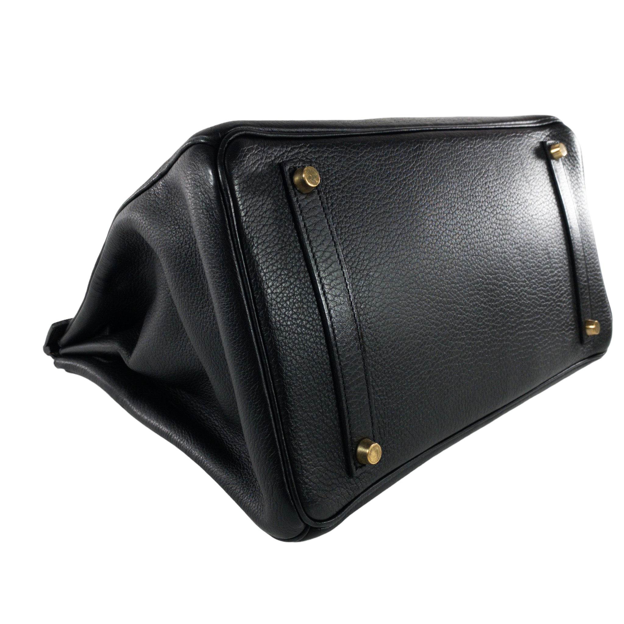 Hermes Black Birkin Vintage Shooting Star GHW