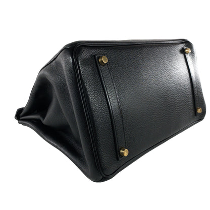 Hermes Black Birkin Vintage Shooting Star GHW