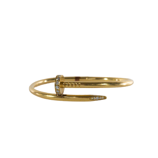 Cartier Yellow Gold Juste un Clou Diamond Bracelet