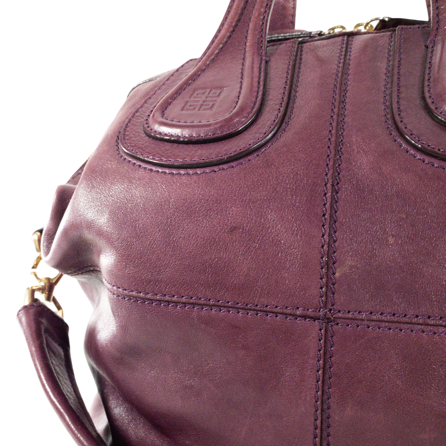 Givenchy Burgundy Nightingale Tote