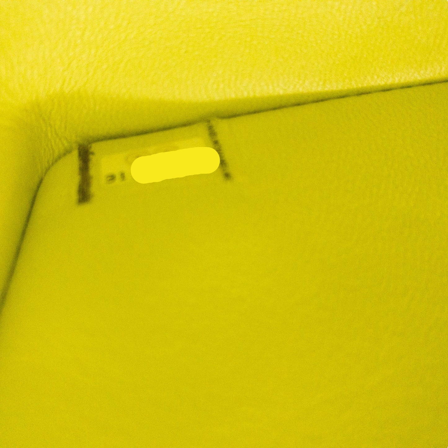 Chanel Neon Yellow Medium Classic