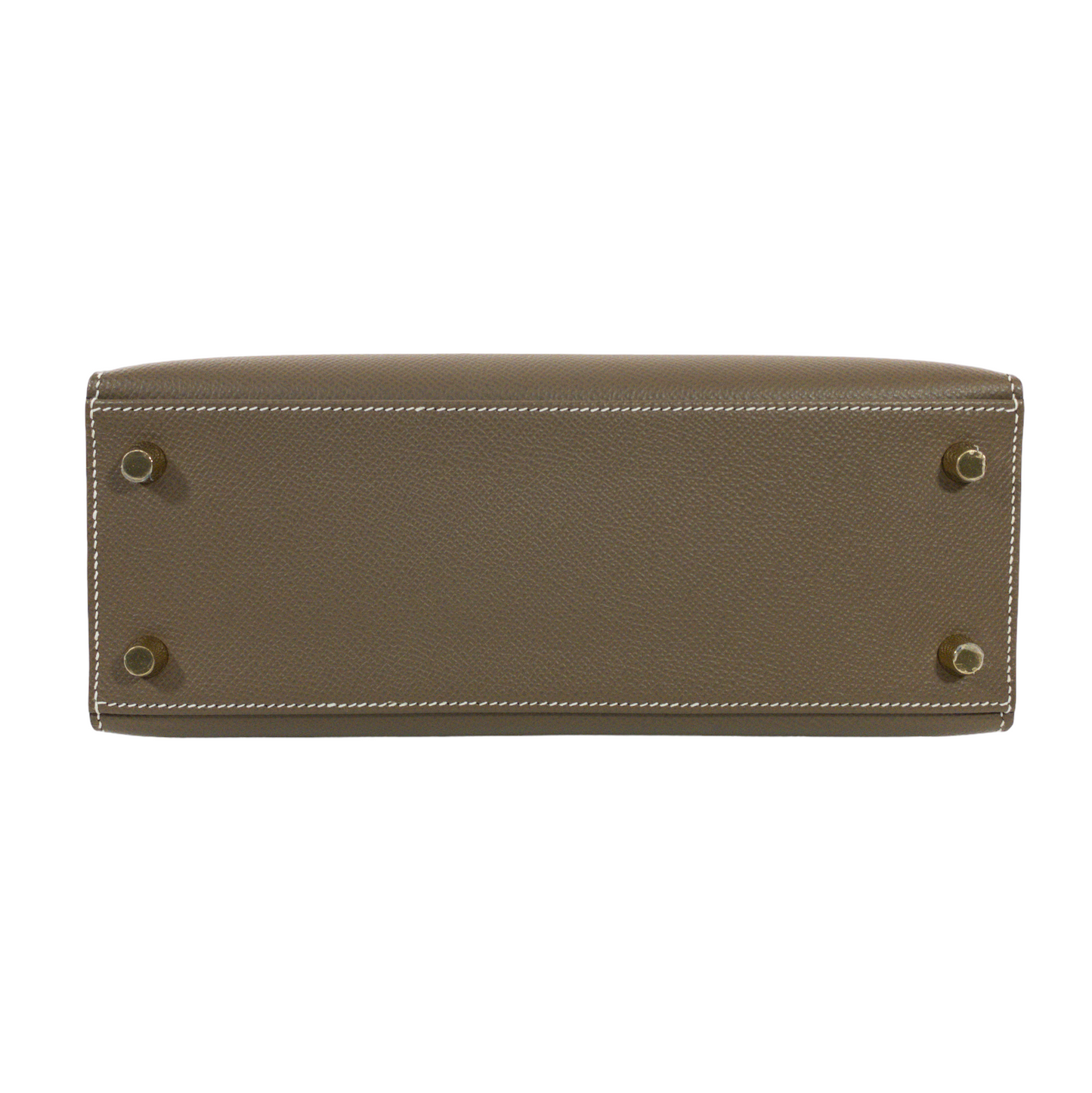 Hermes Etoupe Epsom Kelly 25 Sellier GHW