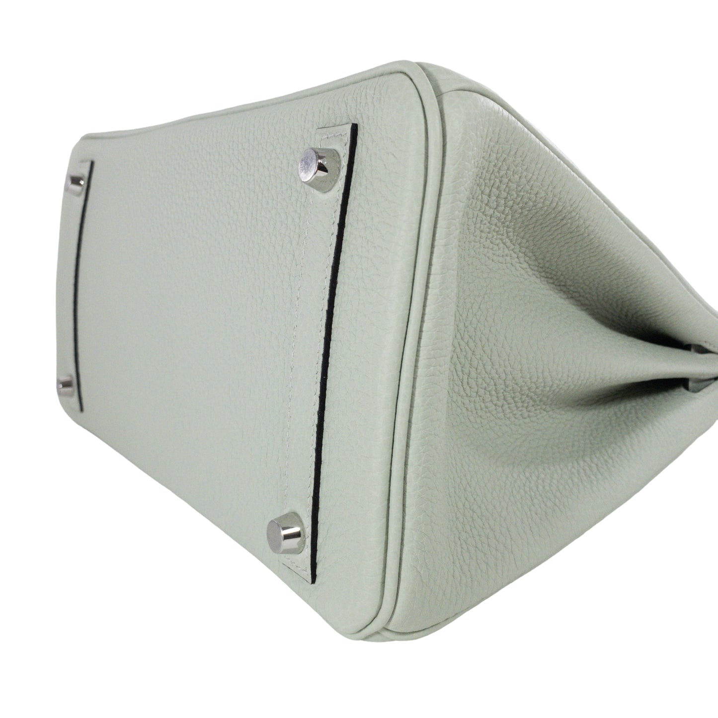 Hermes Gris Neve Togo Birkin 30 PHW