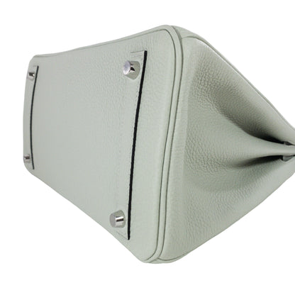 Hermes Gris Neve Togo Birkin 30 PHW