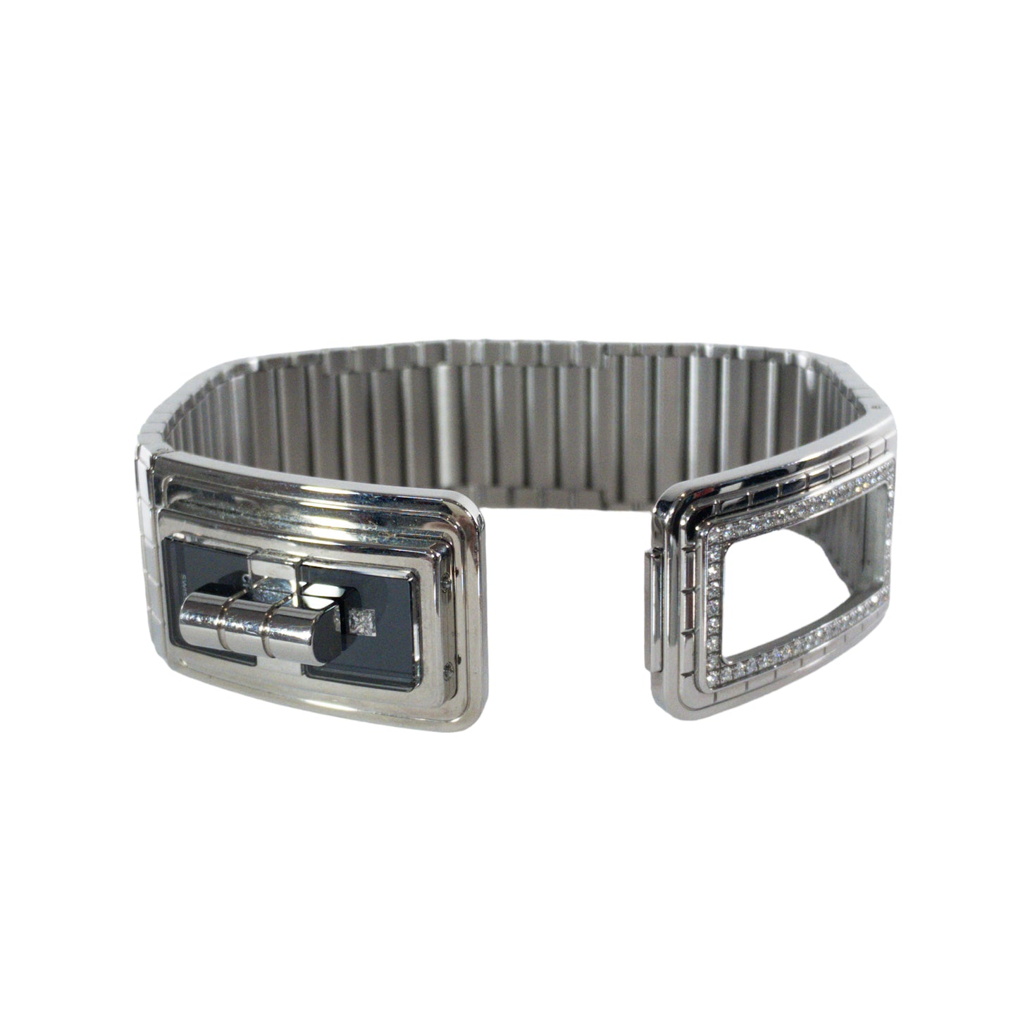 Chanel Code Coco Watch Steel with Diamonds