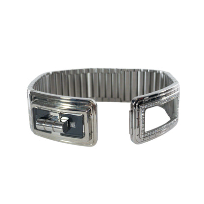 Chanel Code Coco Watch Steel with Diamonds