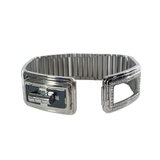 Chanel Code Coco Watch Steel with Diamonds