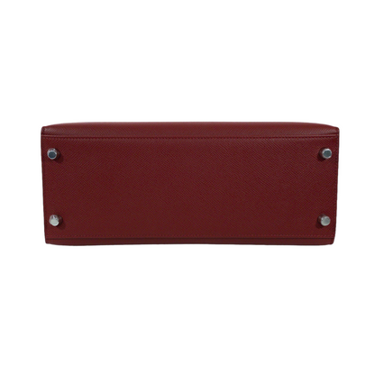 Hermes Rouge Venitienne Kelly 28 Sellier Epsom PHW