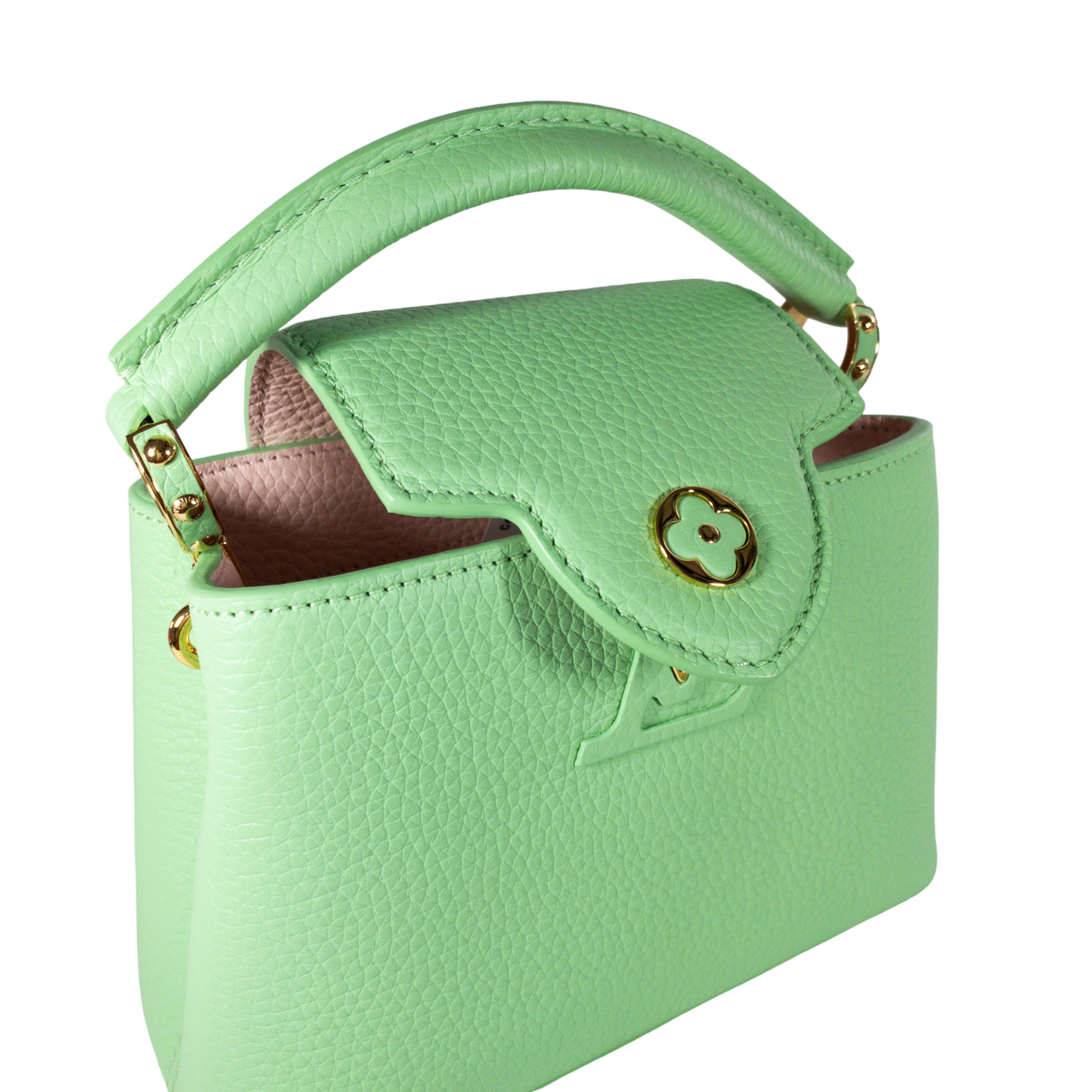 Louis Vuitton Mint Green Mini Cappucine – Consign of the Times ™