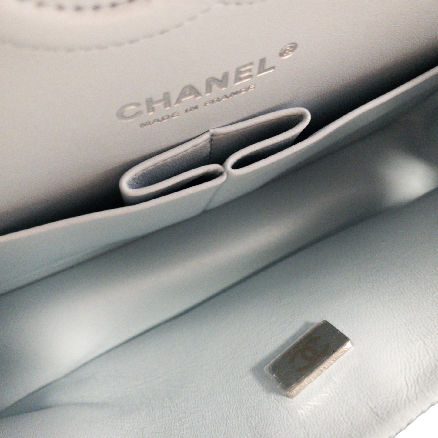 Chanel Pastel Watercolor Medium Classic Flap SHW