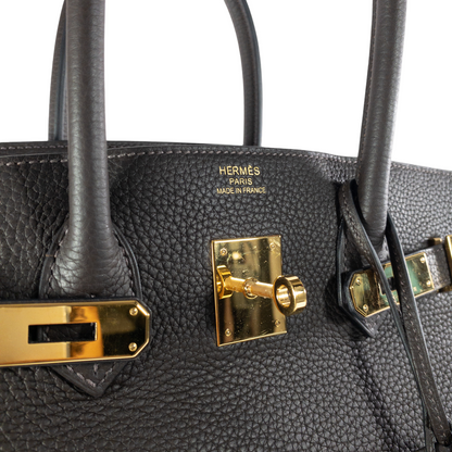 Hermes Chocolate Brown Birkin 35 GHW