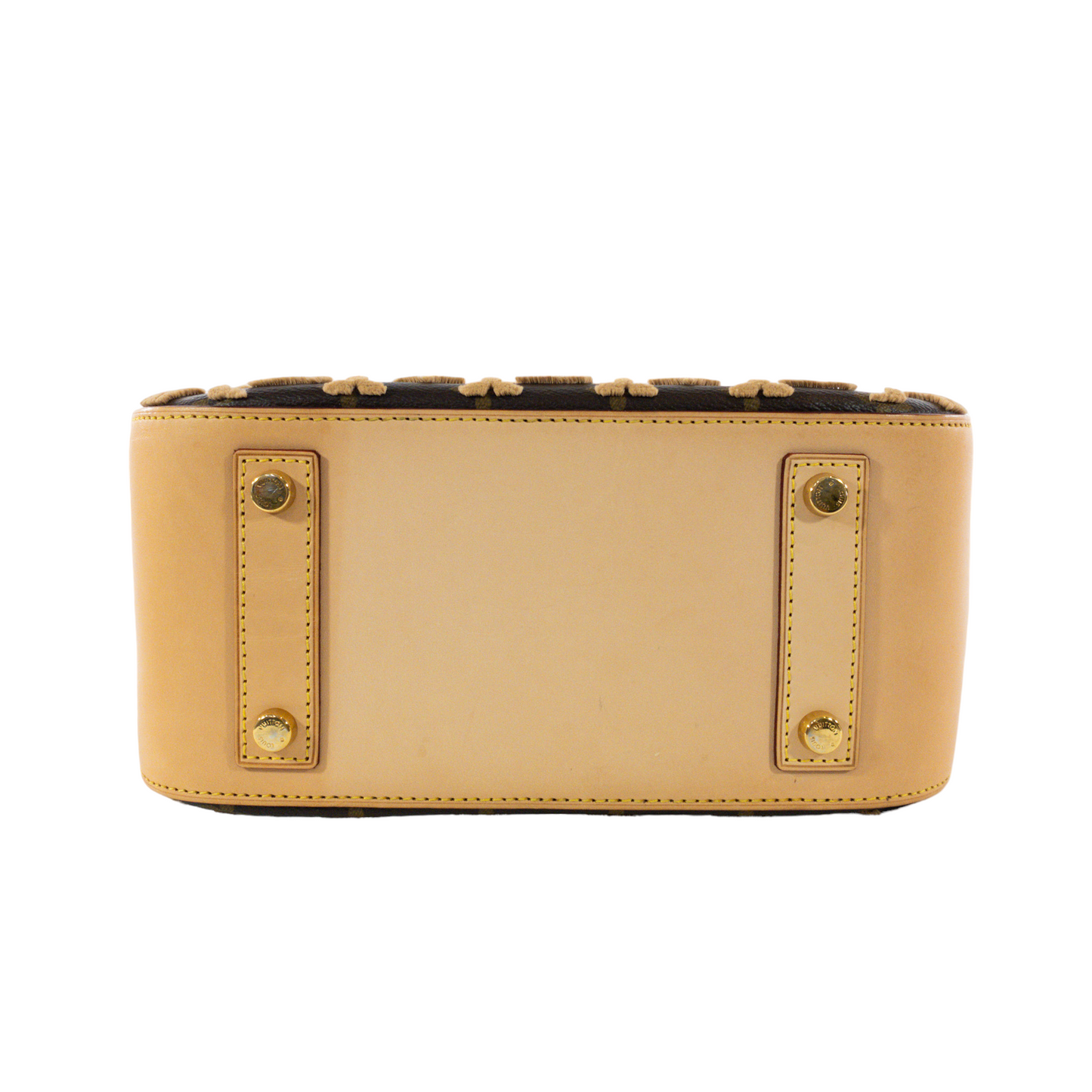 Louis Vuitton Velvet Embroidered Deauville Cube