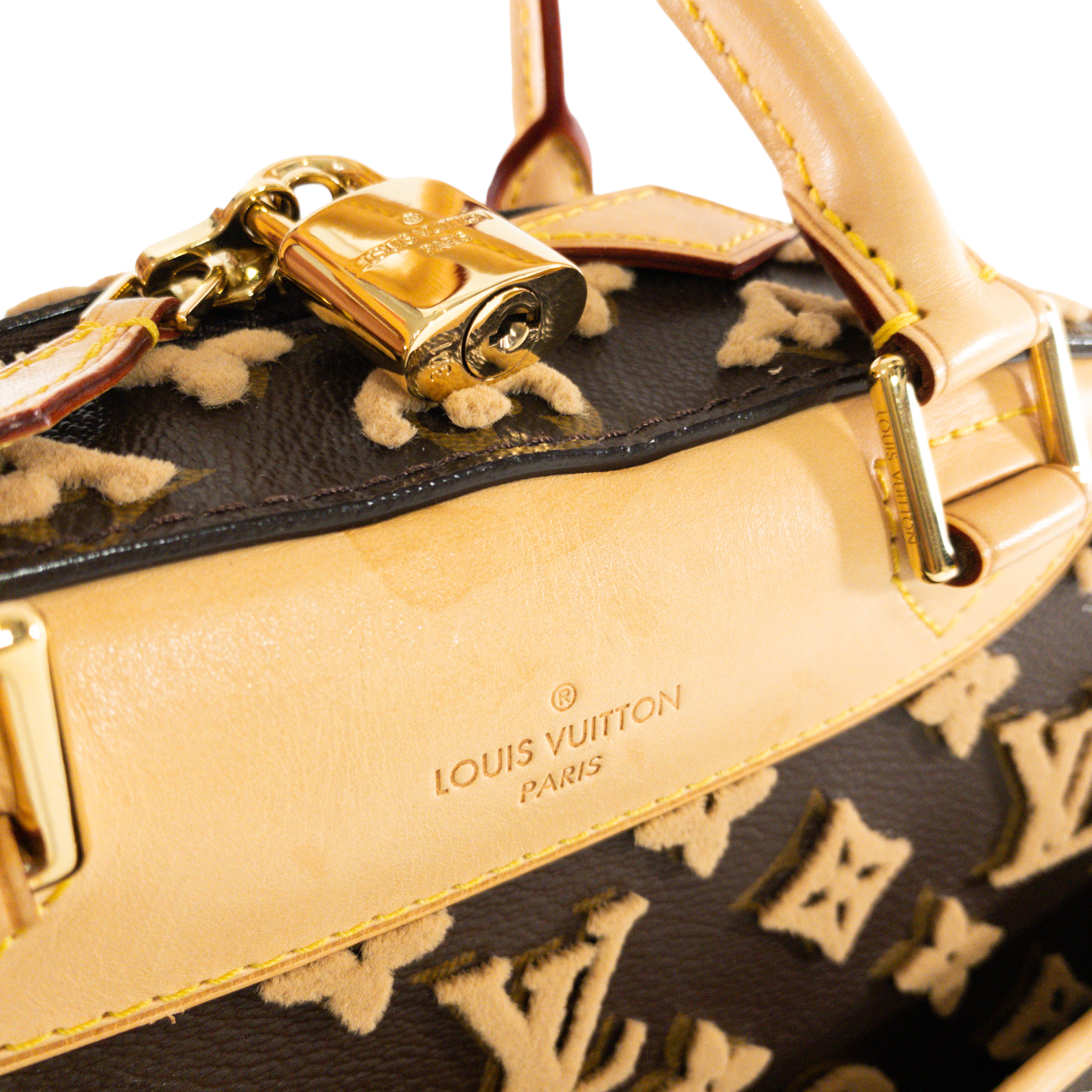 Louis Vuitton Deauville Cube Bag Limited Edition Monogram Canvas