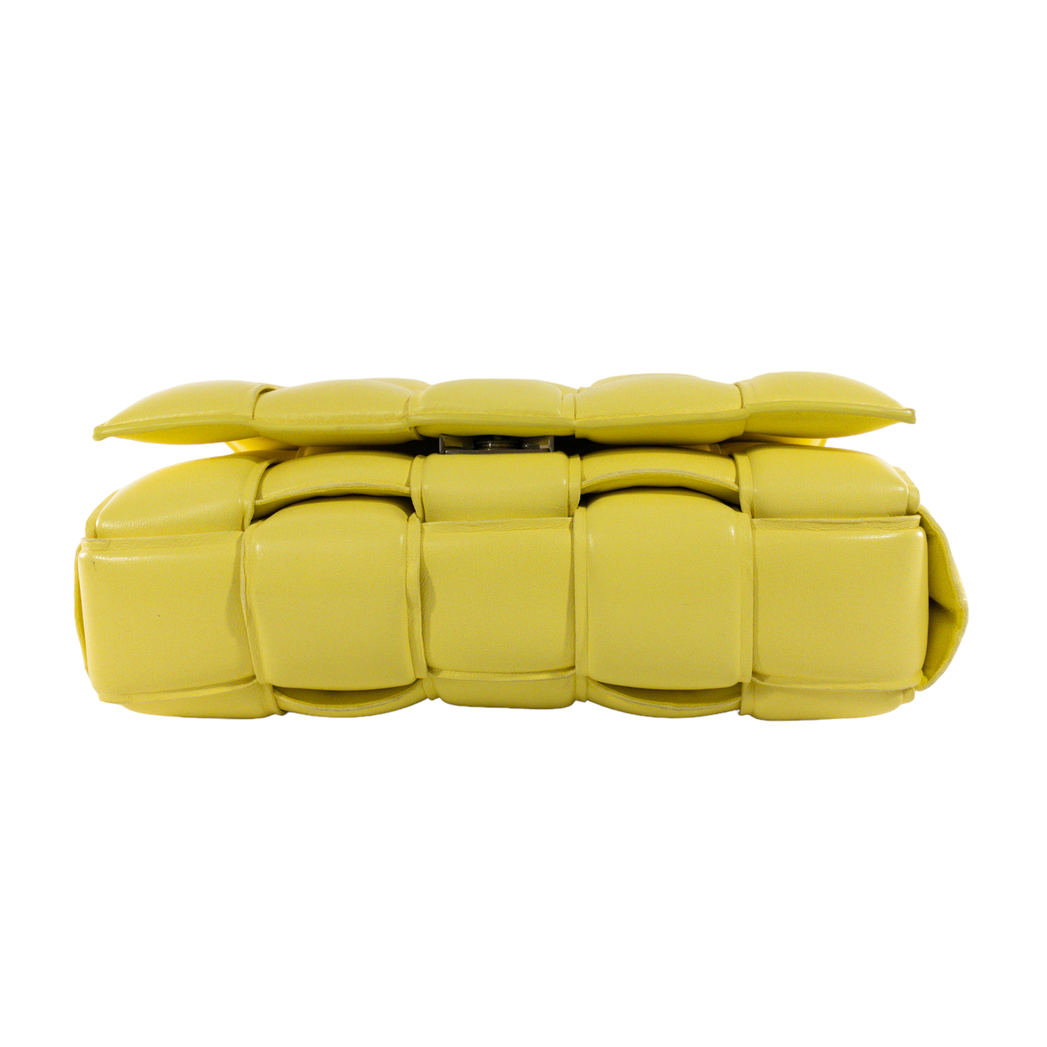 Bottega Veneta Yellow Padded Cassette Bag