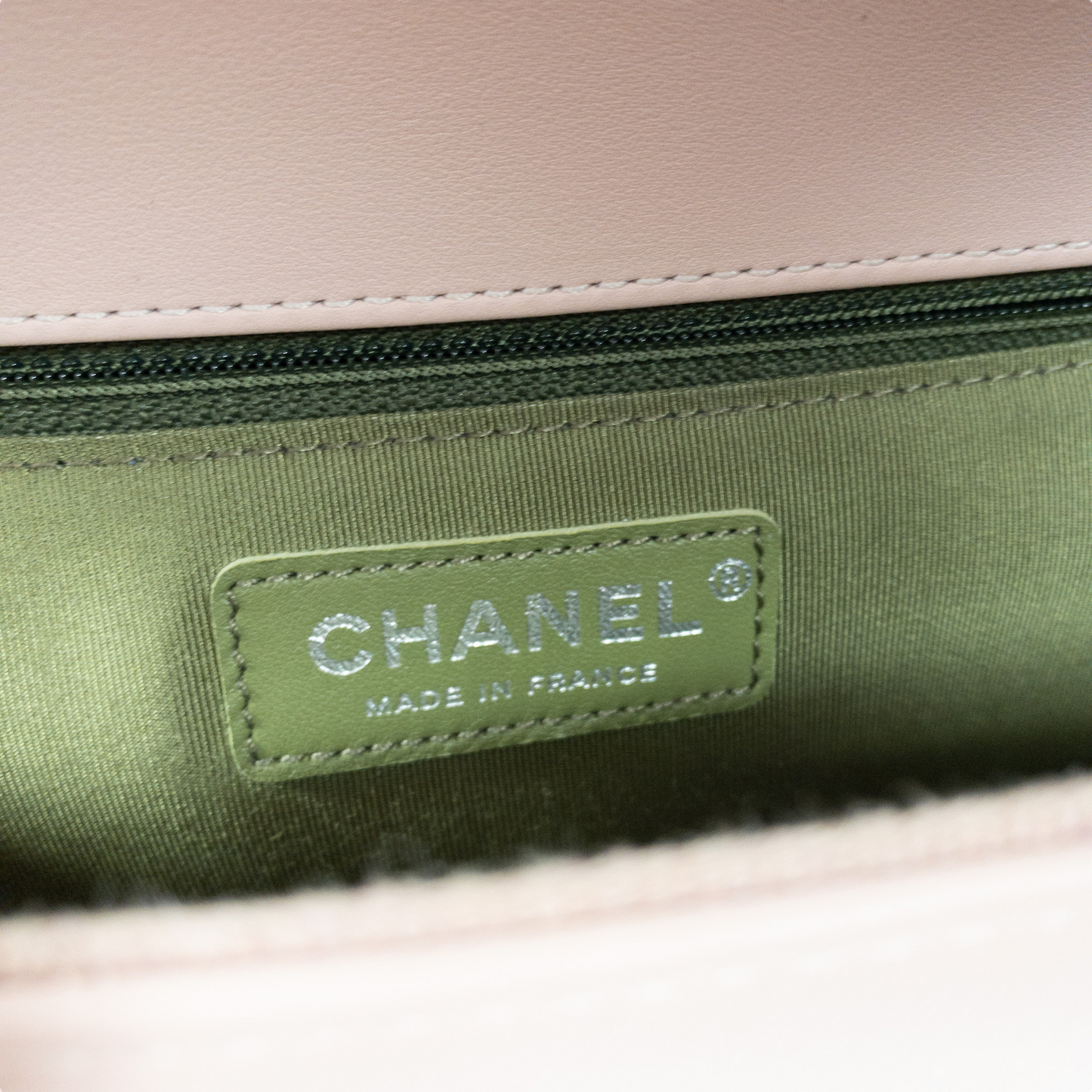 Chanel Light Pink Large Boy Bag RHW