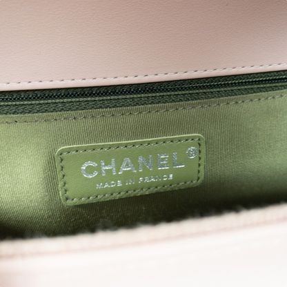 Chanel Light Pink Large Boy Bag RHW
