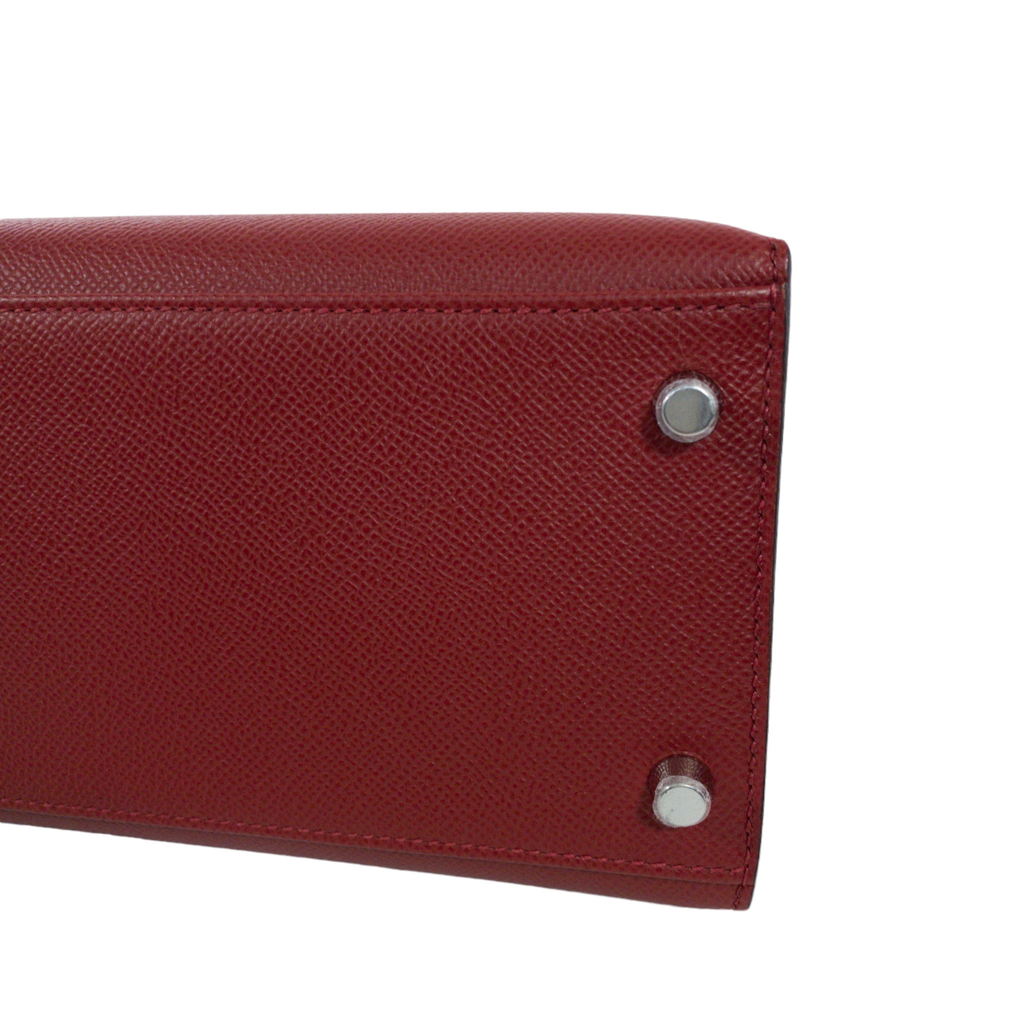 Hermes Rouge Venitienne Kelly 28 Sellier Epsom PHW