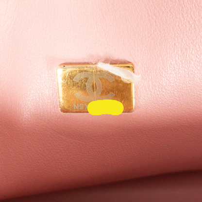 Chanel Pink Tweed Medium Classic Flap GHW