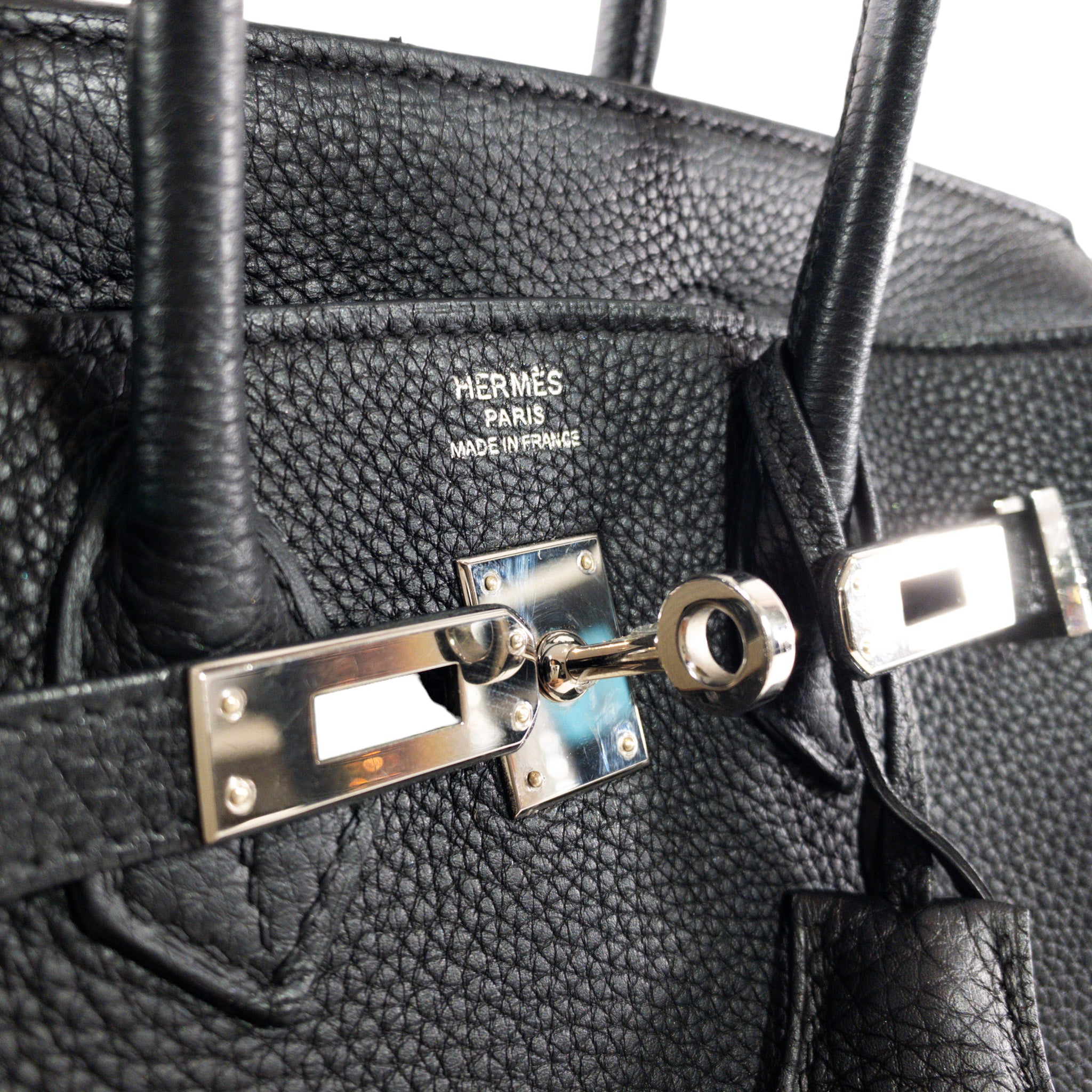 Hermes Birkin 25 Black Togo PHW