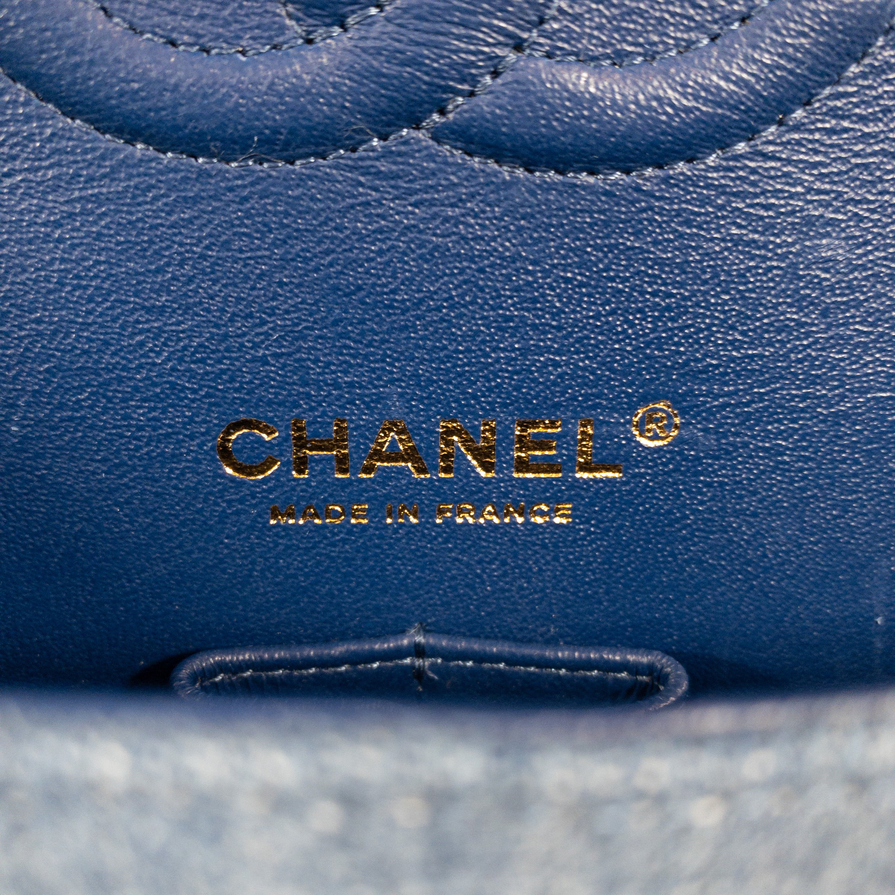 Chanel Washed Denim Medium Classic Flap