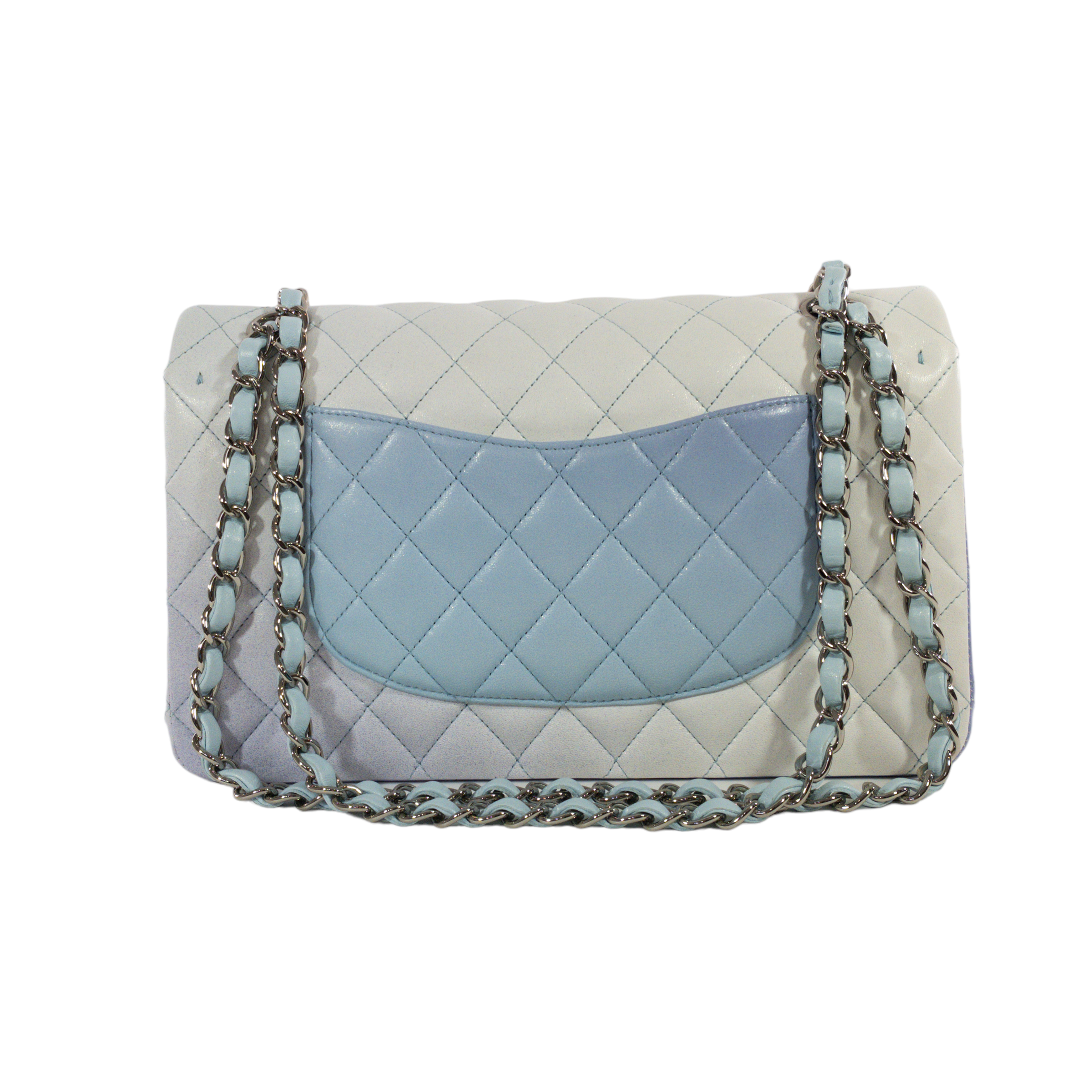 Chanel Pastel Watercolor Medium Classic Flap SHW