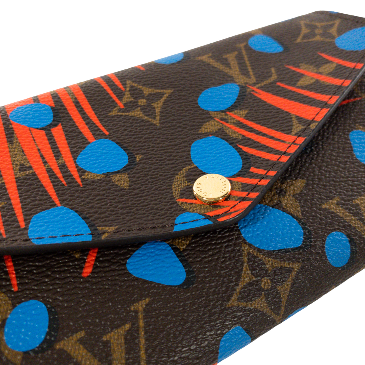 Louis Vuitton Jungle Dot Monogram Sarah Wallet